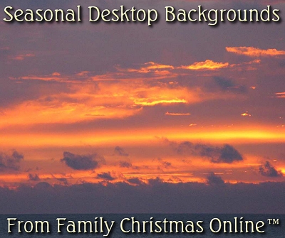 Seasonal Desktop Backgrounds. This sunrise over the Atlantic was shot from Nags Head, N.C. in October, 2009. Click for a version big enough to use as a background on your computer.