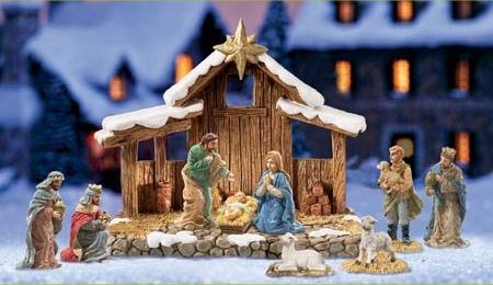 The First Noel Nativity Village Accessory Set