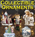 Click to see limited-edition collectible Christmas ornaments from Thomas Kinkade and others.