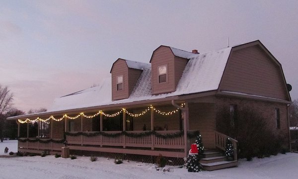 The Race family home in December, 2017.  Click for bigger photo.