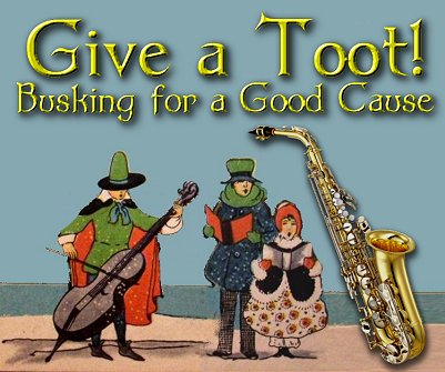 Give a Toot! Busking for a Good Cause