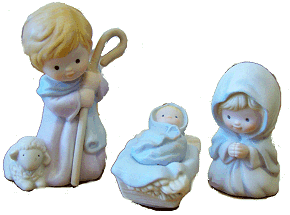 Heavenly Blessings Holy Family Set.  Click for bigger photo.